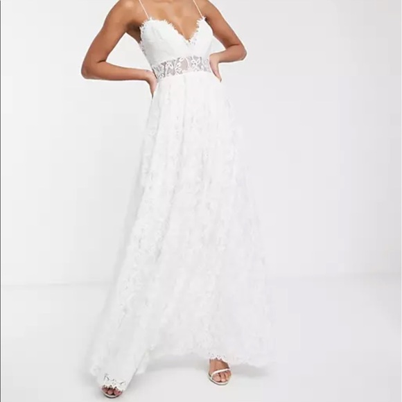 NWT Lace Wedding Dress - Picture 3 of 5